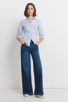 Springfield Camisa de algod&atilde;o Oxford