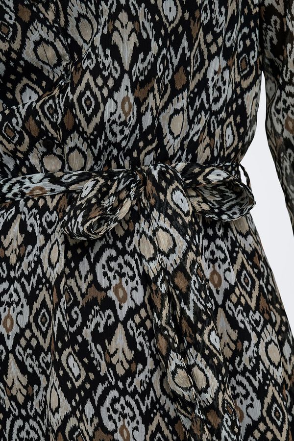 Only Chiffon short dress black