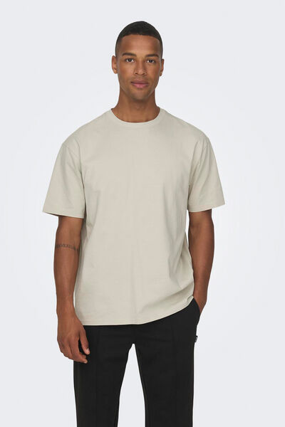 Springfield Relaxed fit short-sleeved T-shirt grey