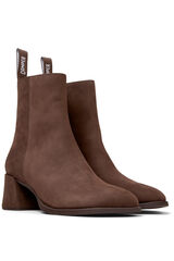 Camper Botas de couro de cano meia preto