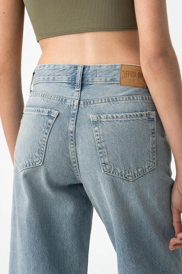 Tiffosi Young Relaxed Wide Leg Jeans blue