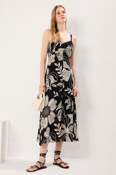 Trendyol Vestido midi de tirantes
