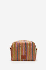 Springfield Multicoloured raffia bag brown