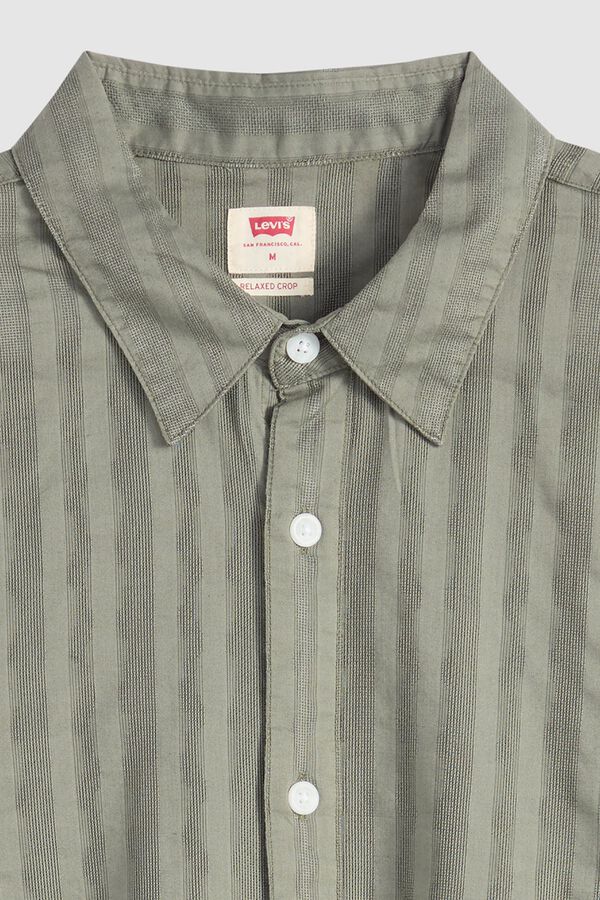 Levi's Kurz&auml;rmeliges Crop-Hemd Roh