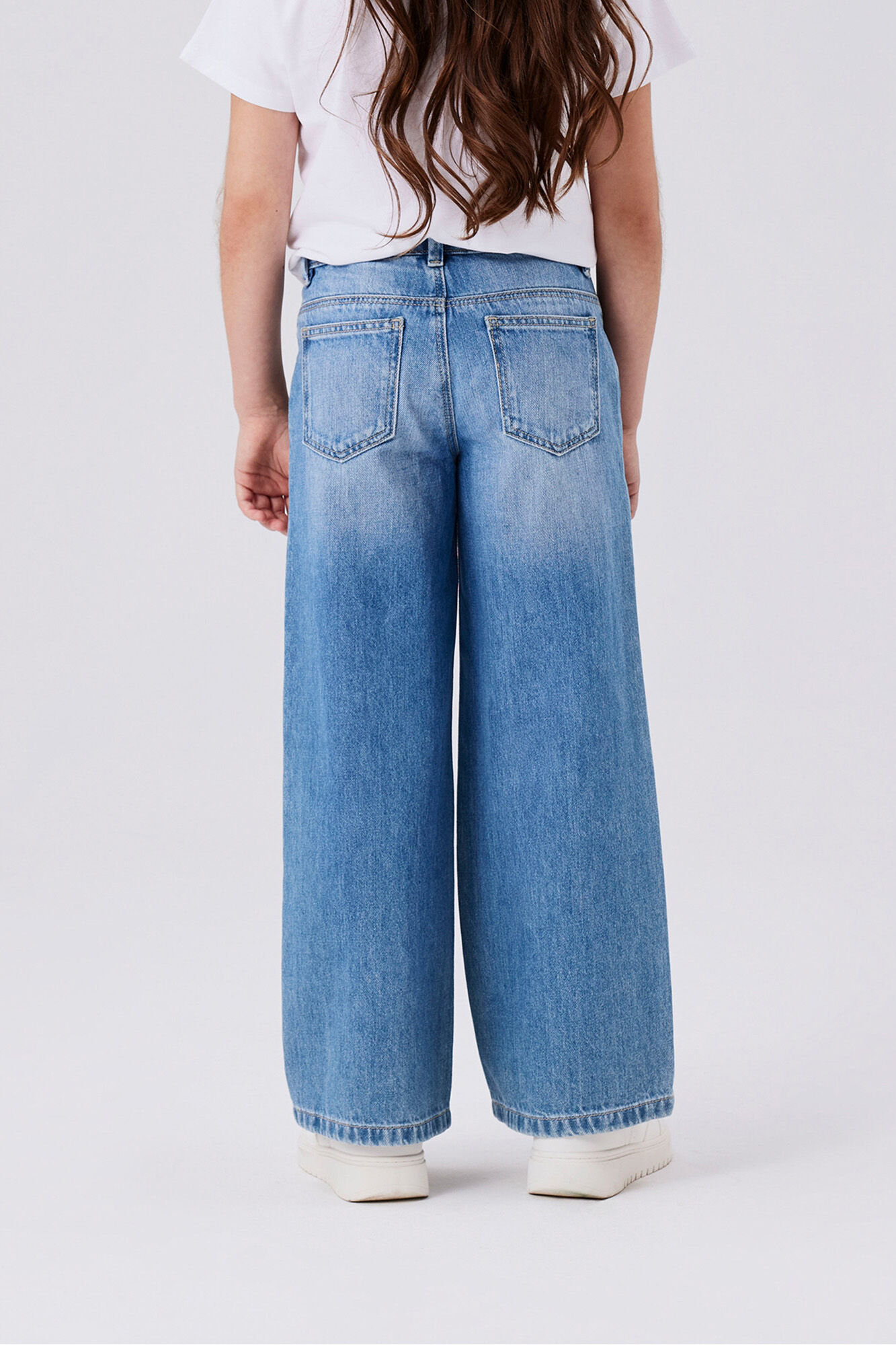 Name It Cal&ccedil;a jeans culotte feminina 100% algod&atilde;o