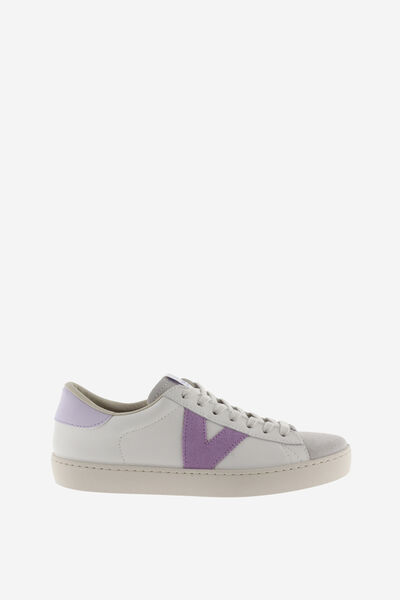 Springfield Leather & Split Leather Berlin Trainers violet