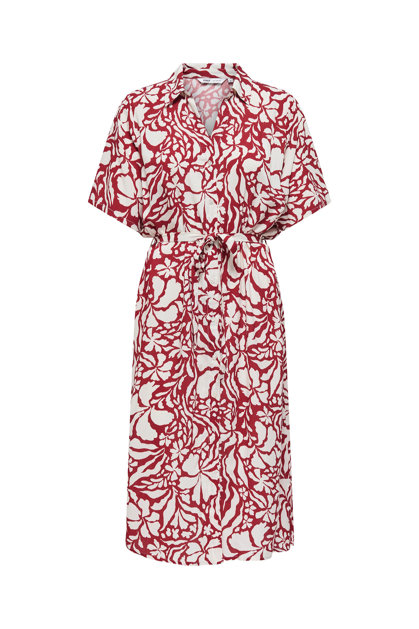 Only Vestido midi camisero