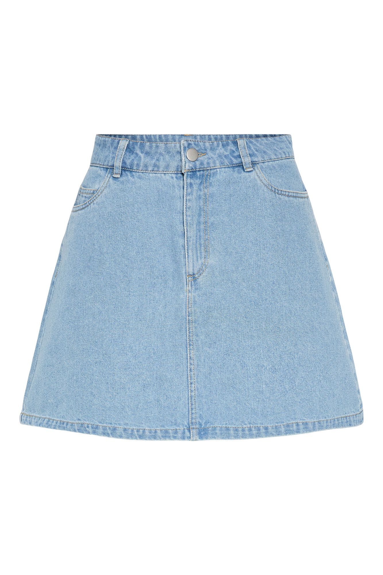 Pieces Kurzer Jeansrock