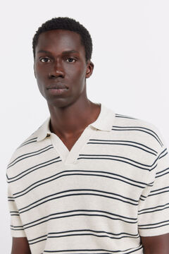 Springfield Multistriped structure polo shirt