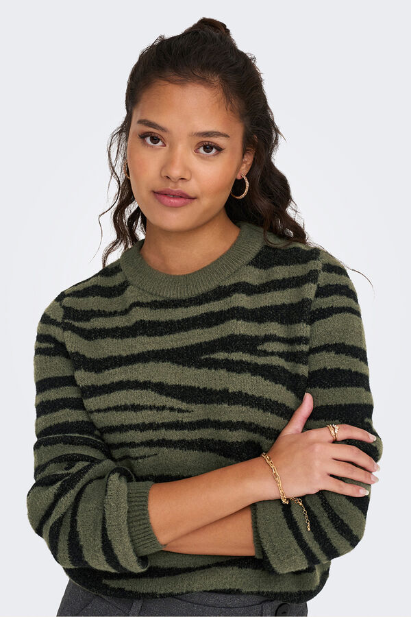 JDY Pullover​ Naturweiß