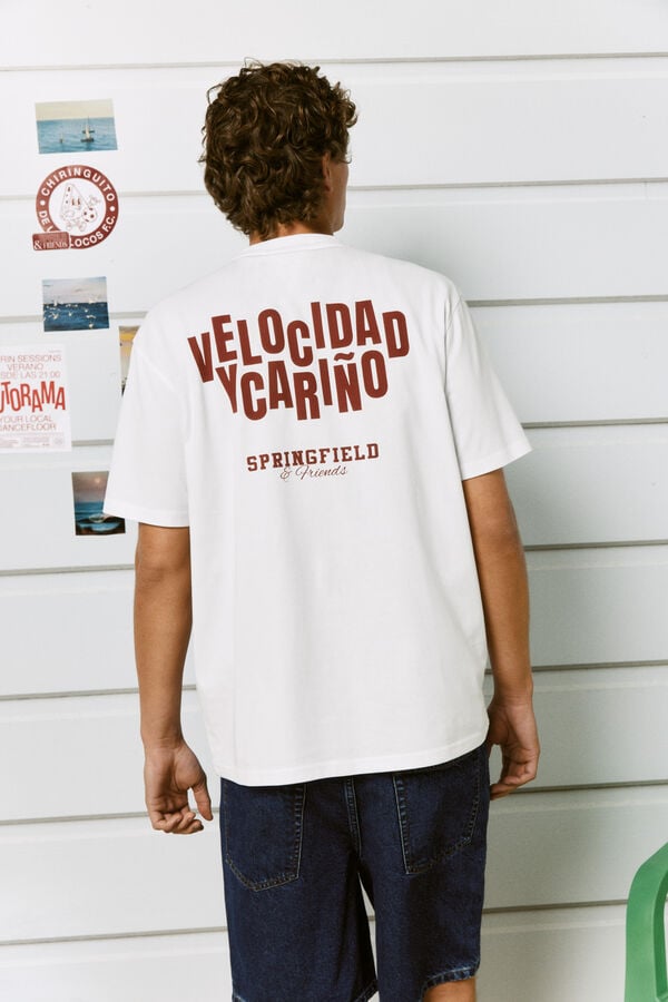 Springfield Chiringuito los Locos T-shirt white