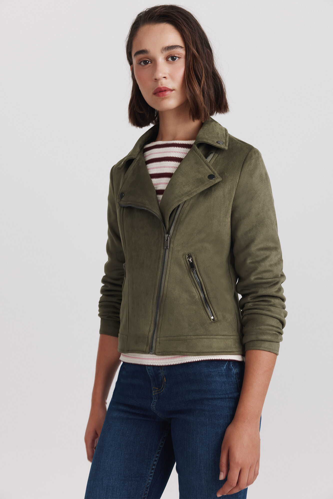 Springfield Chaqueta biker antelina