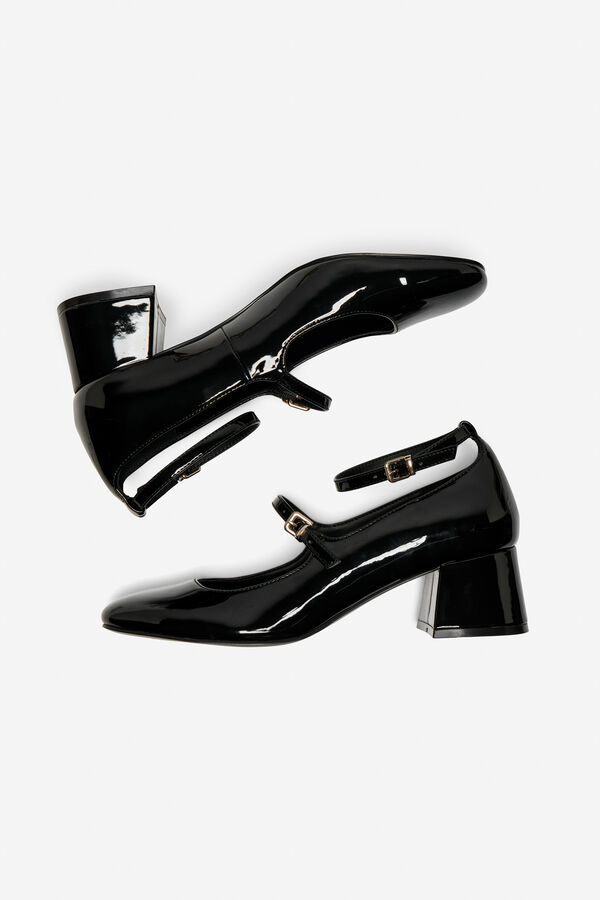 Only Ballerina mit Armband -Absatz Schwarz