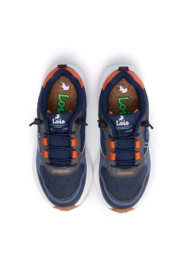 Lois Running casual sneaker blue