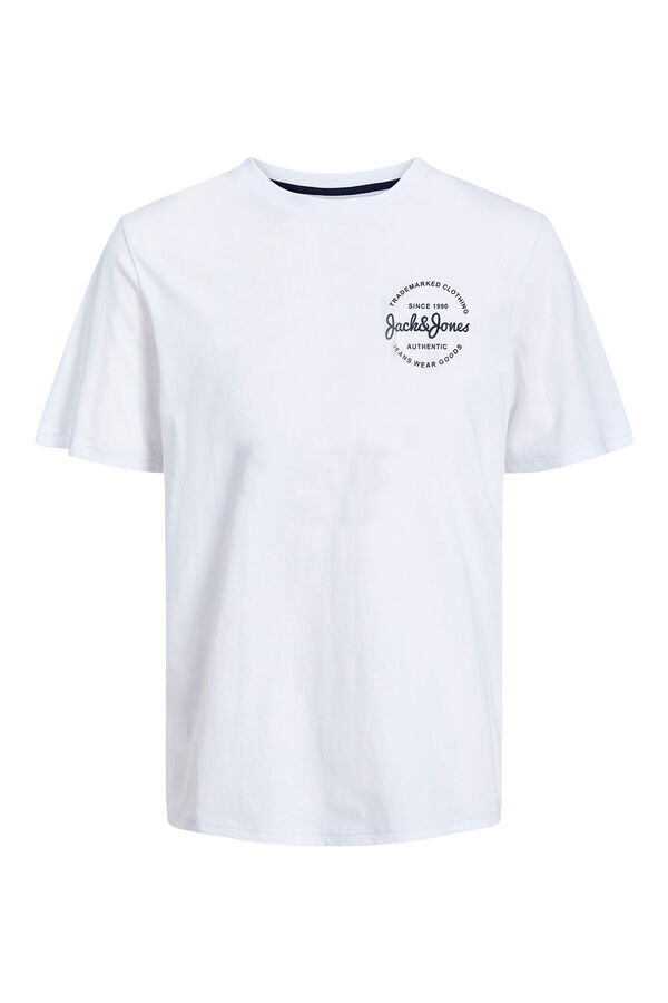 Springfield Pack 3 camisetas blanco