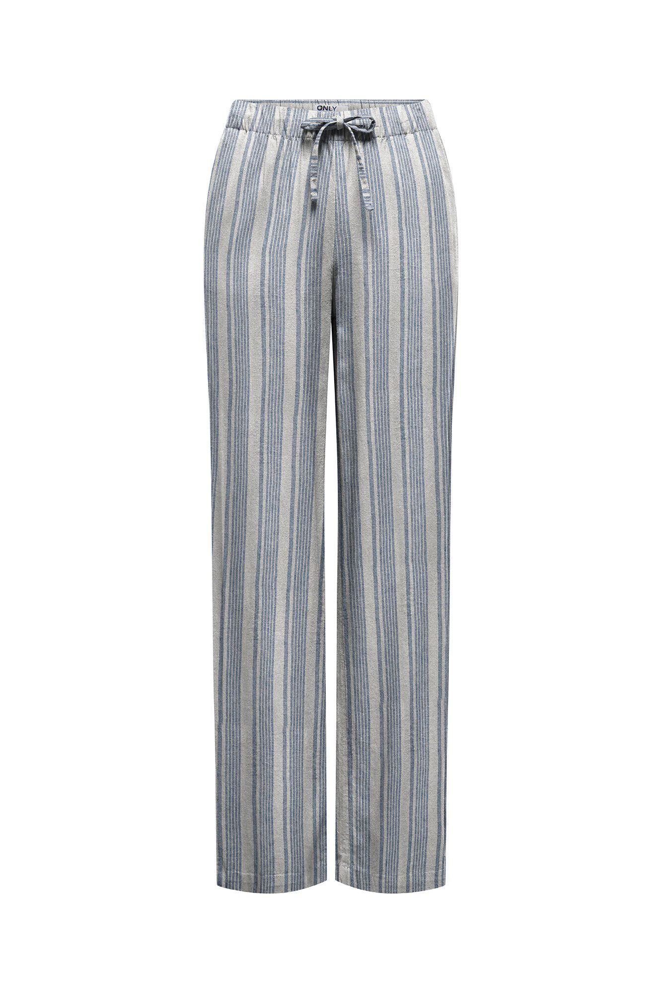 Only Gestreifte Leinenhose