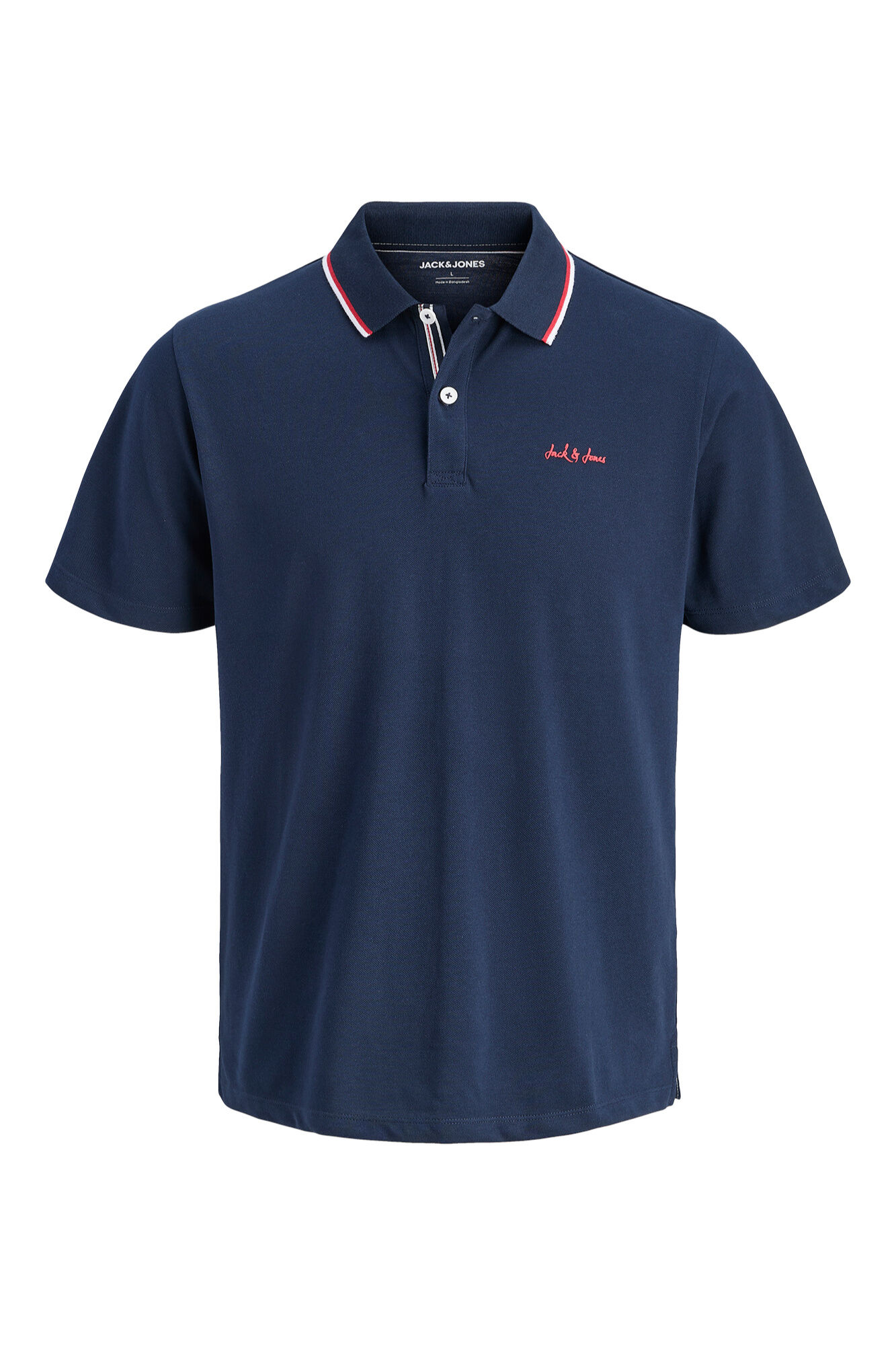 Jack & Jones Polo em piqu&eacute; com logo