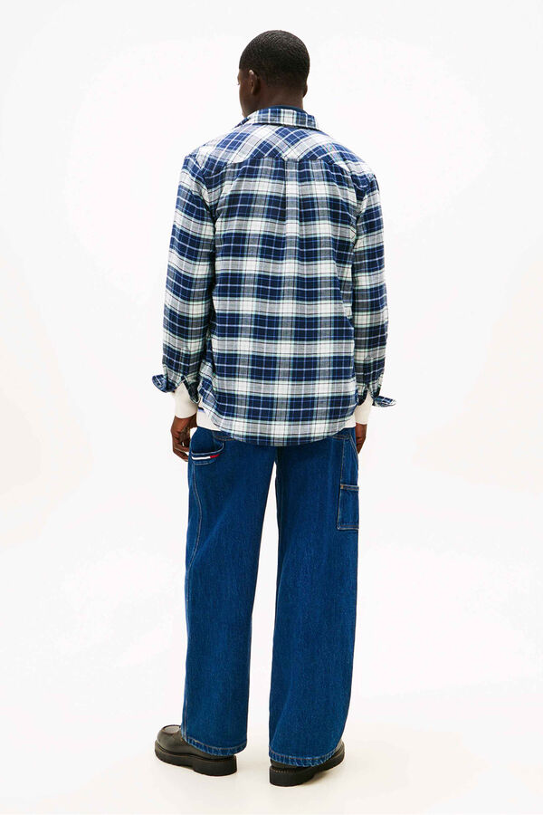 Tommy Jeans Regular fit shirt blue