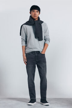 Springfield Cal&ccedil;a jeans skinny cinza escuro