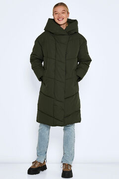 Springfield Long quilted coat green