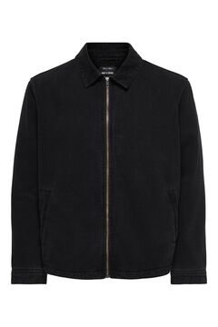 Only & Sons Jeansjacke mit Rei&szlig;verschluss