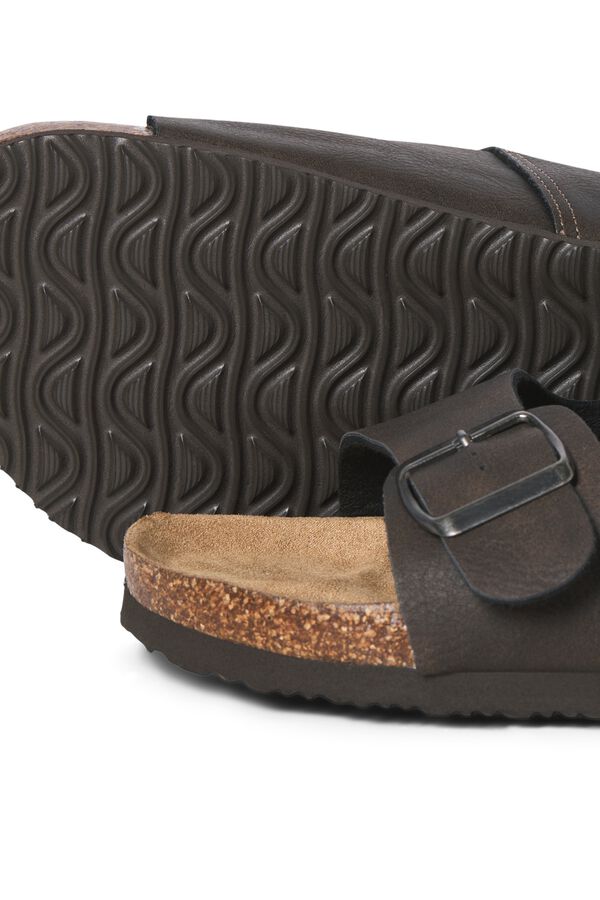 Jack & Jones Lightweight sole buckle sandals nude