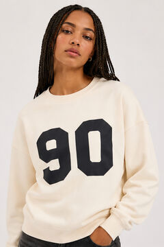Jack & Jones Sweatshirt de gola redonda estampada