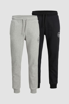 Springfield Pack of two long jogger trousers gray