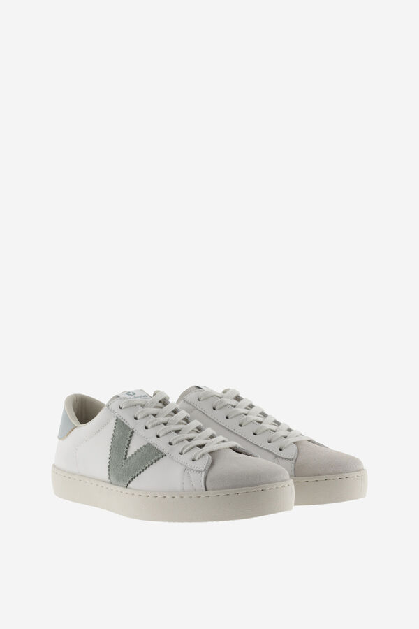 Springfield Leather trainers grey