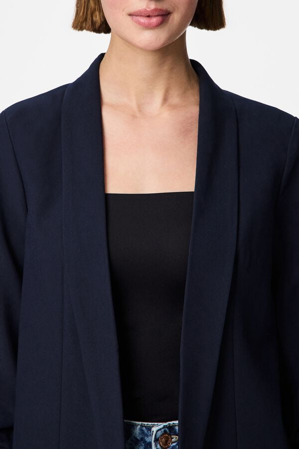 Pieces Blazer con mangas 3/4 azul
