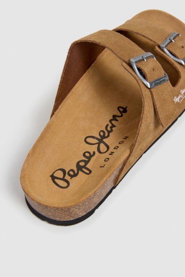 Pepe Jeans Sandalias anat&oacute;micas beige