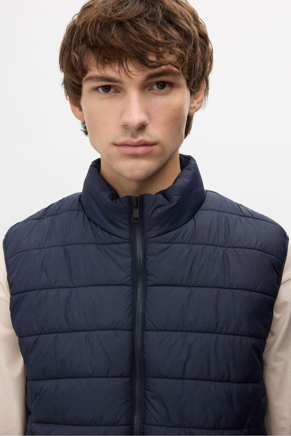 Inside Chaleco acolchado azul