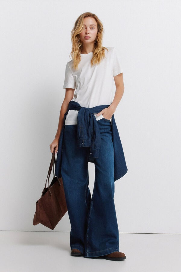 Springfield Basic short sleeve T-shirt white