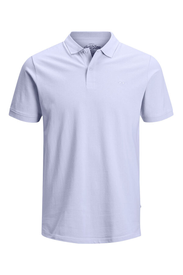 Jack & Jones Polo slim fit liso morado/lila