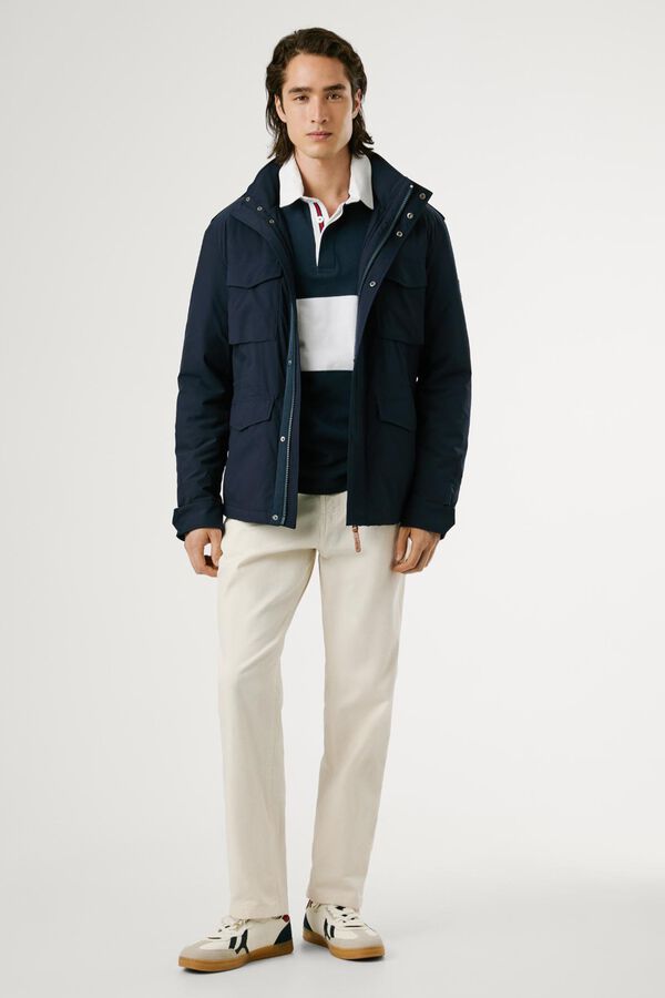 Pepe Jeans Jaqueta Sahariana Stretch azul