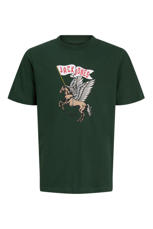 Jack & Jones Junior Skull T-shirt green