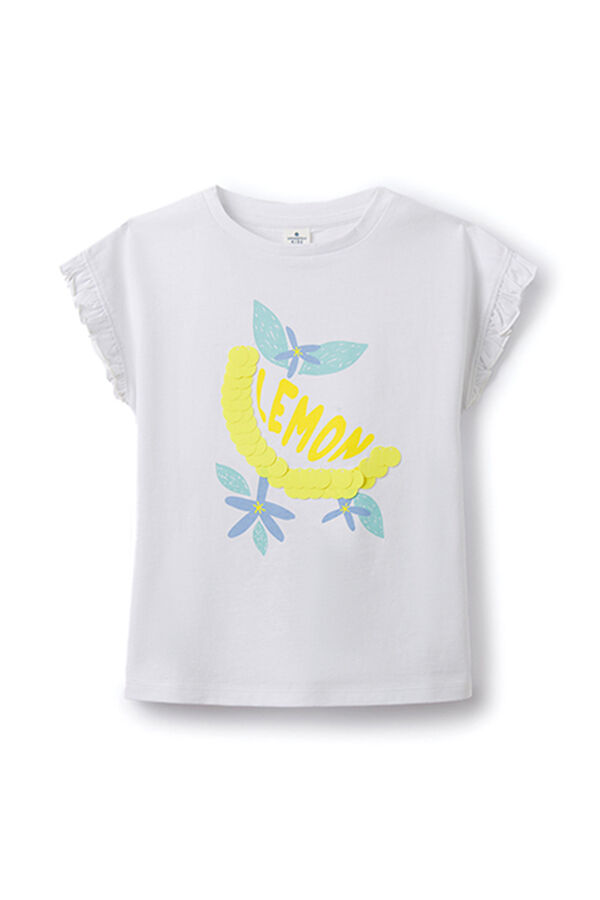 Springfield T-shirt Limão menina cinza