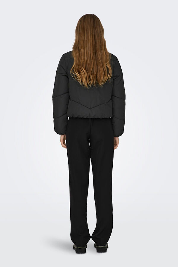 Only Kurze, gepolstert Jacke Schwarz