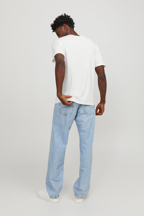 Springfield Standard fit T-shirt white