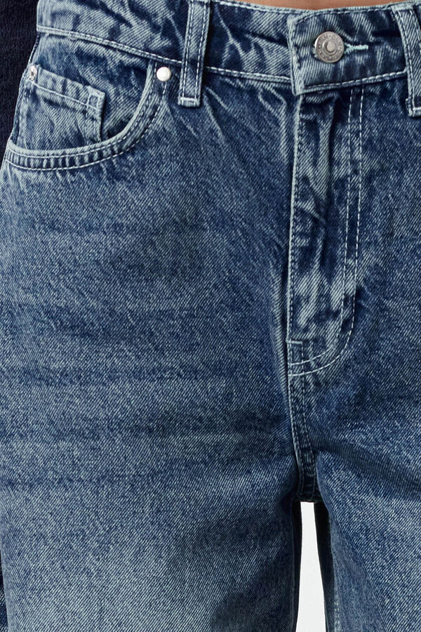 Trendyol Pantal&oacute;n vaquero holgado azul