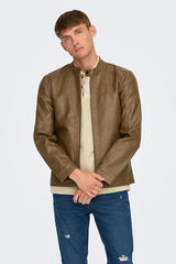 Only & Sons Biker jacket nude