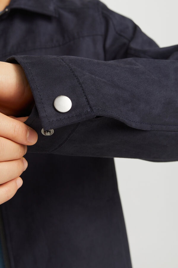 Jack & Jones Cazadora Harrington regular fit negro