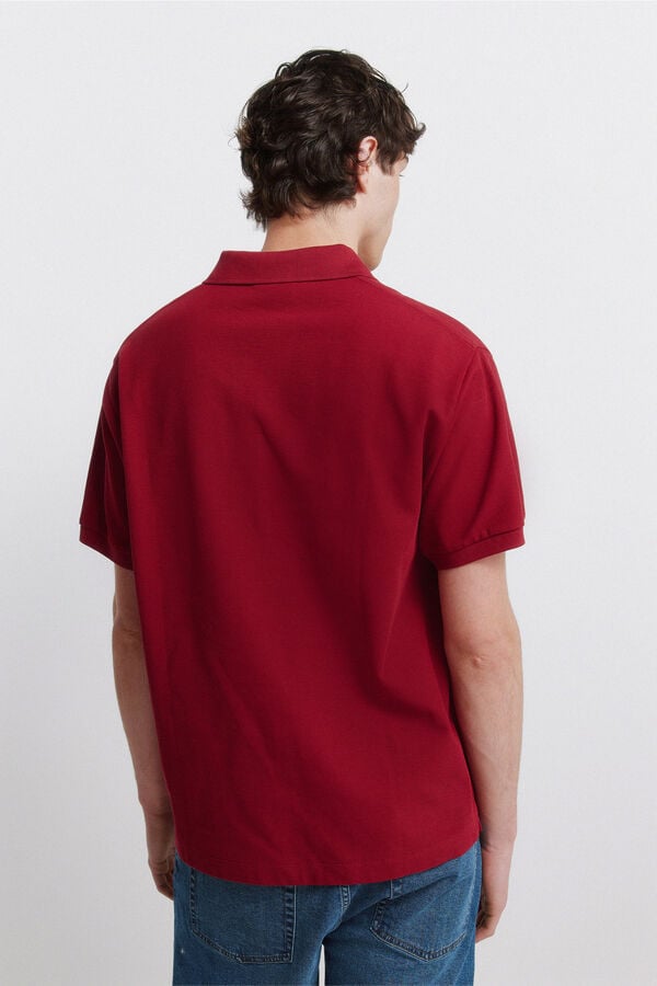 Springfield Regular fit polo shirt red