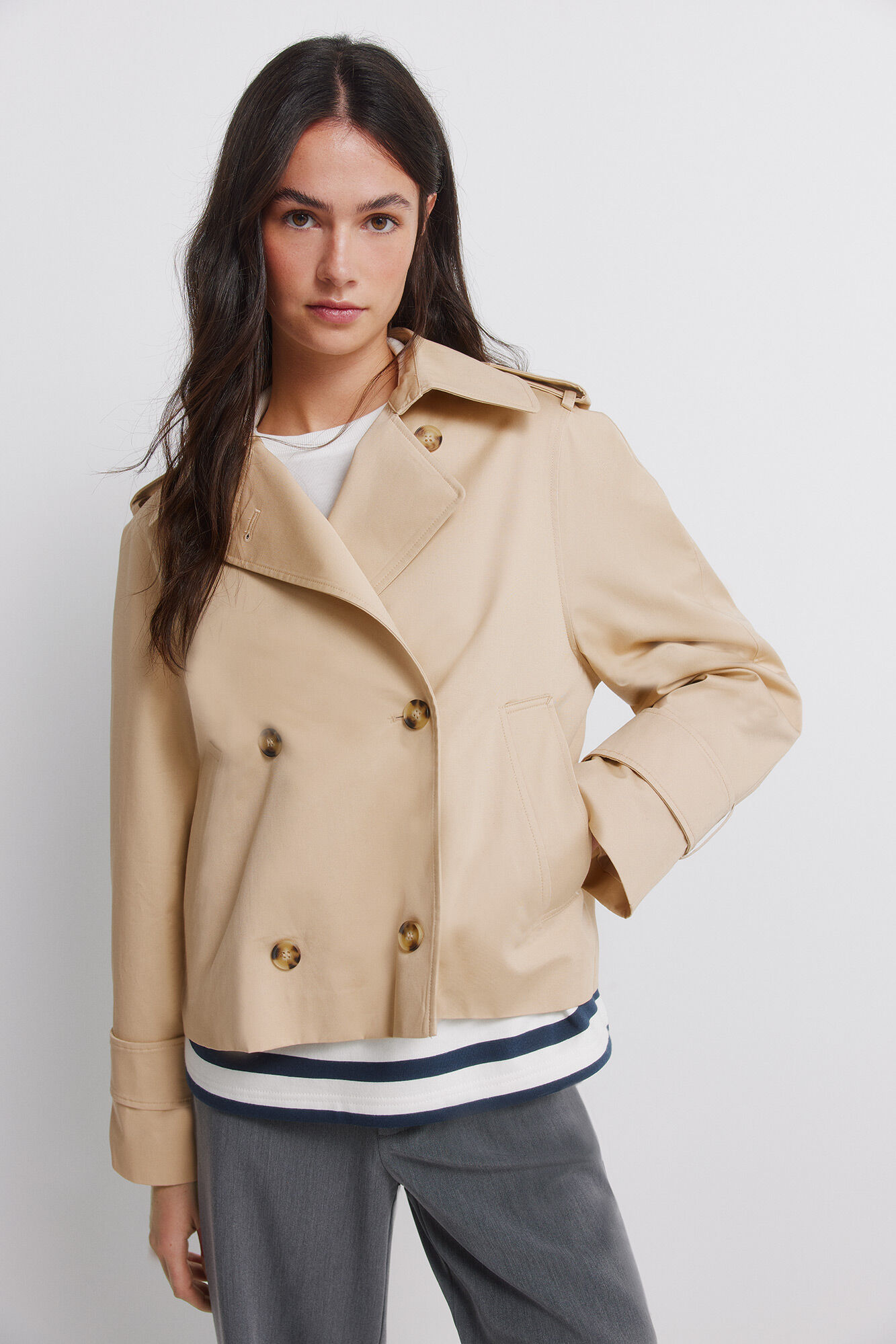 Short trench coat | Womens Trench Coats | SPF