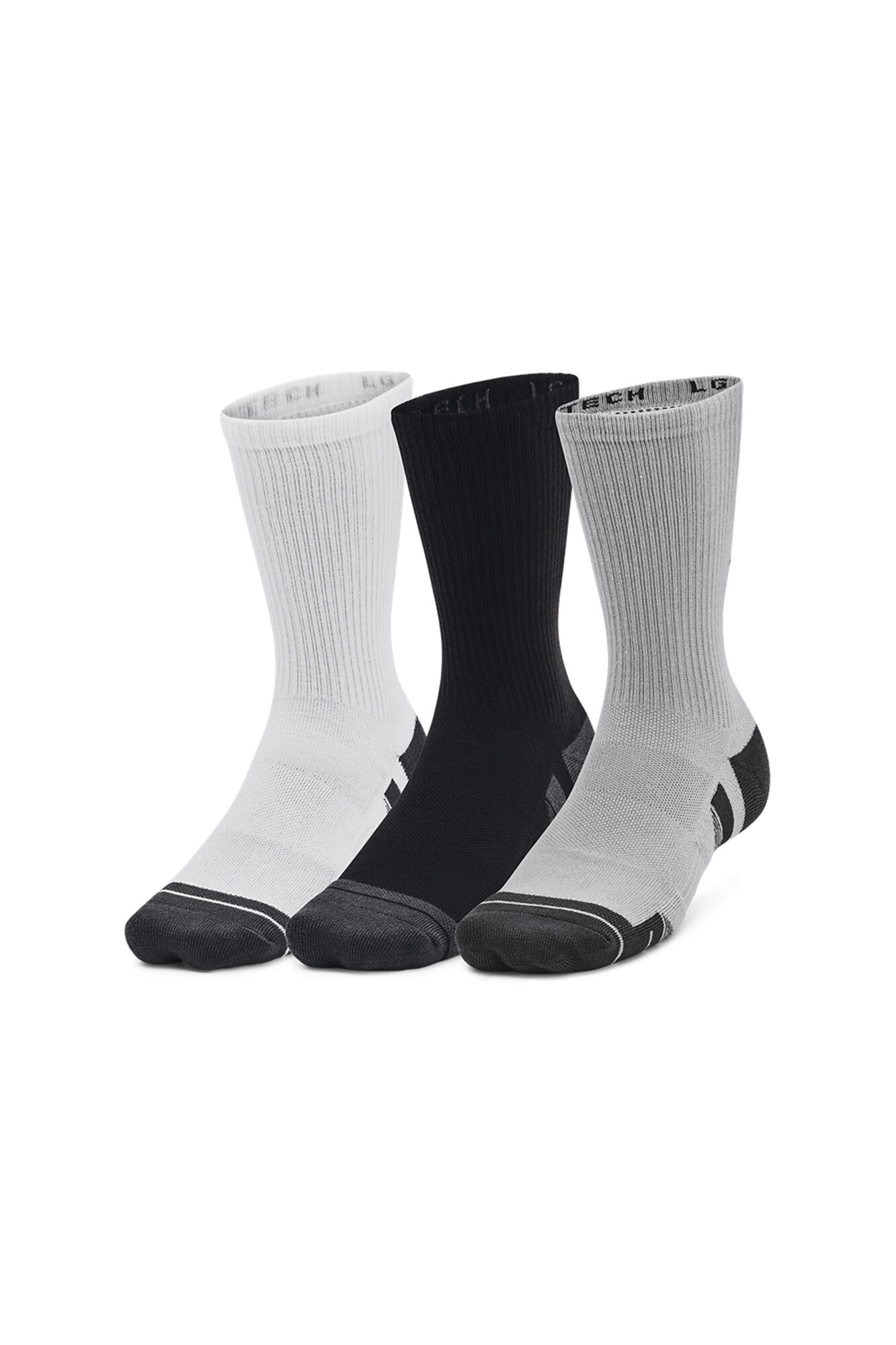 Under Armour Pacote com 3 meias longas masculinas