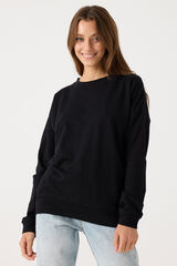 Springfield Sweatshirt básica preto
