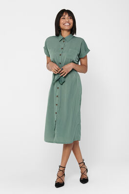 Vestido midi camisero