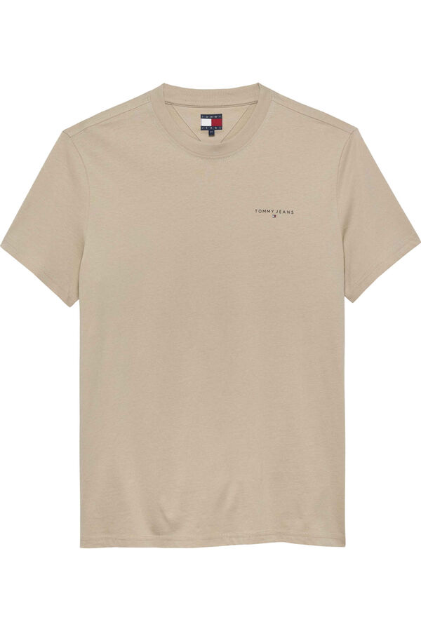 Tommy Jeans Slim short-sleeve T-shirt grey