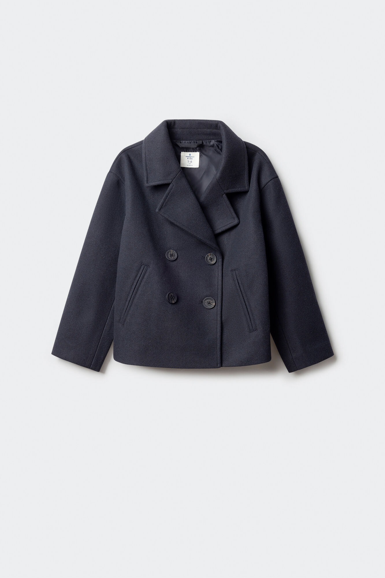 Springfield Kids Sobretudo curto de pano para menina