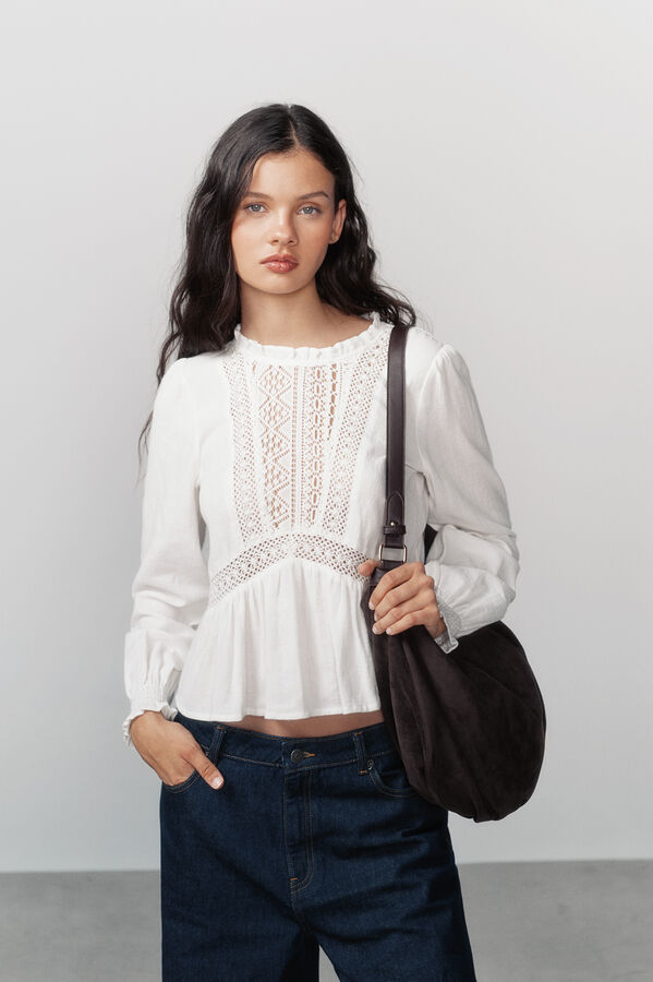 High Spirits Whimsy Blouse grey